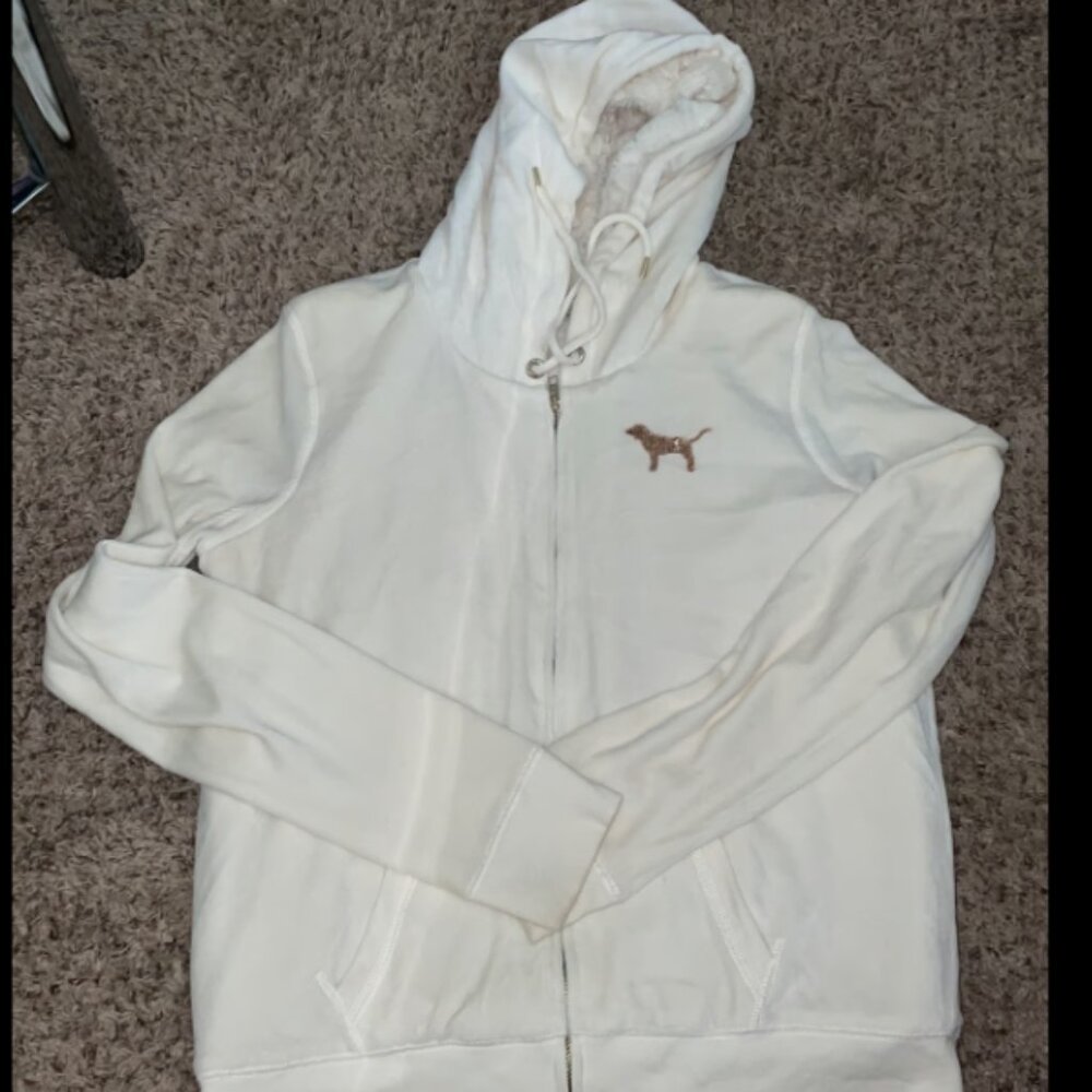 VS PINK bling zip up